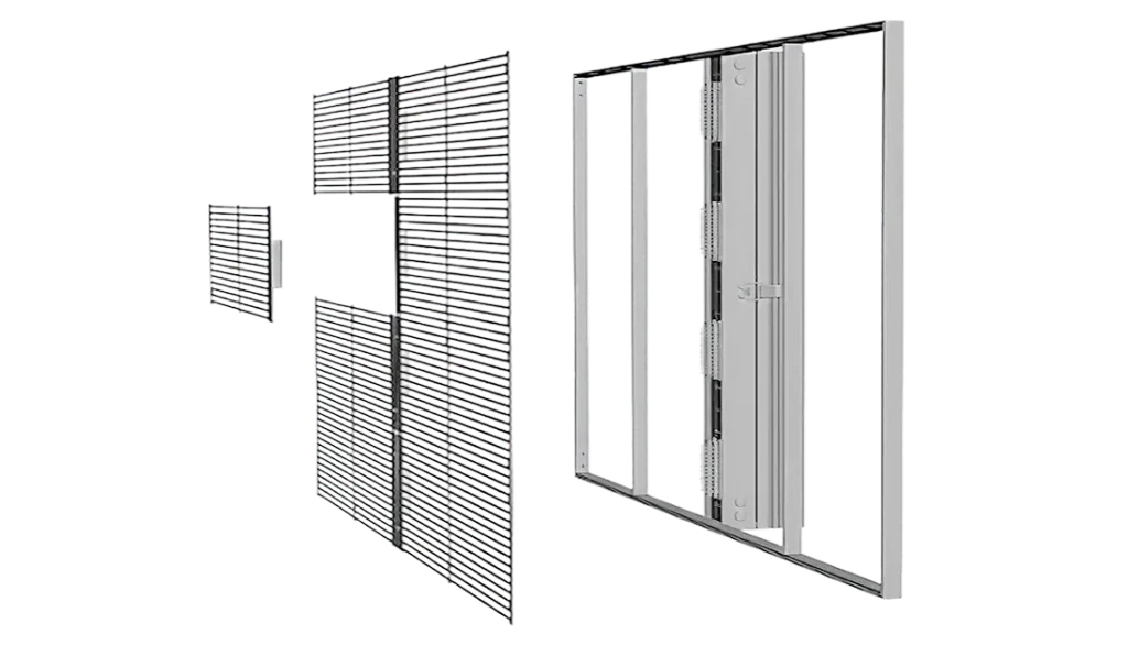 transparent-led-display-structure